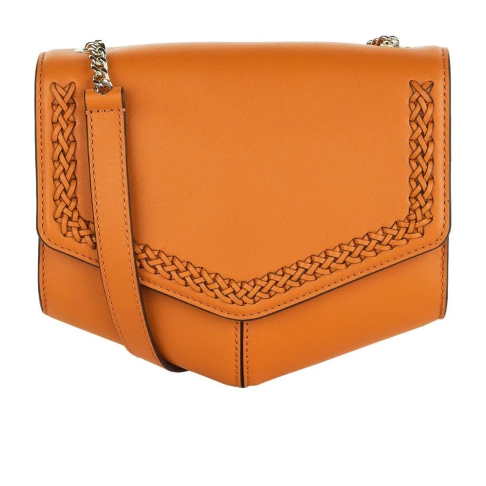 Sandro Lou Bag in Brown Leather